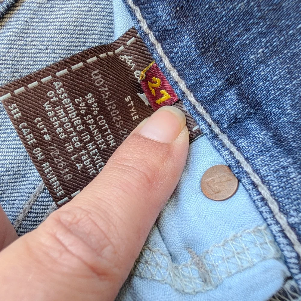 7famk Low Rise Bootcut Leg Jeans - Picture 6 of 6